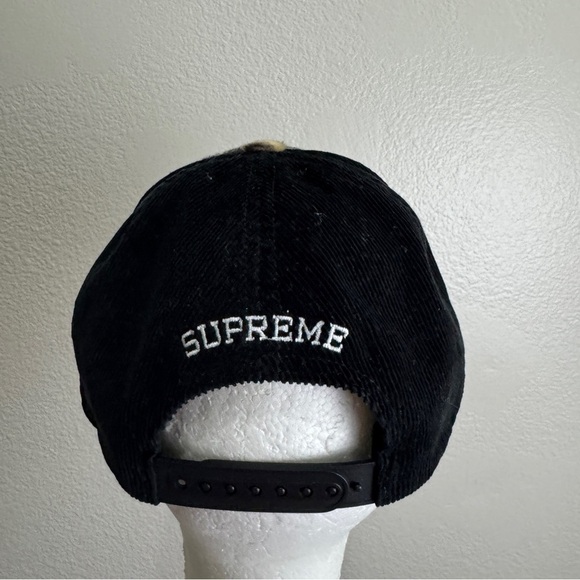Supreme Tiger 5-Panel Black Hat OSFM - Picture 3 of 7